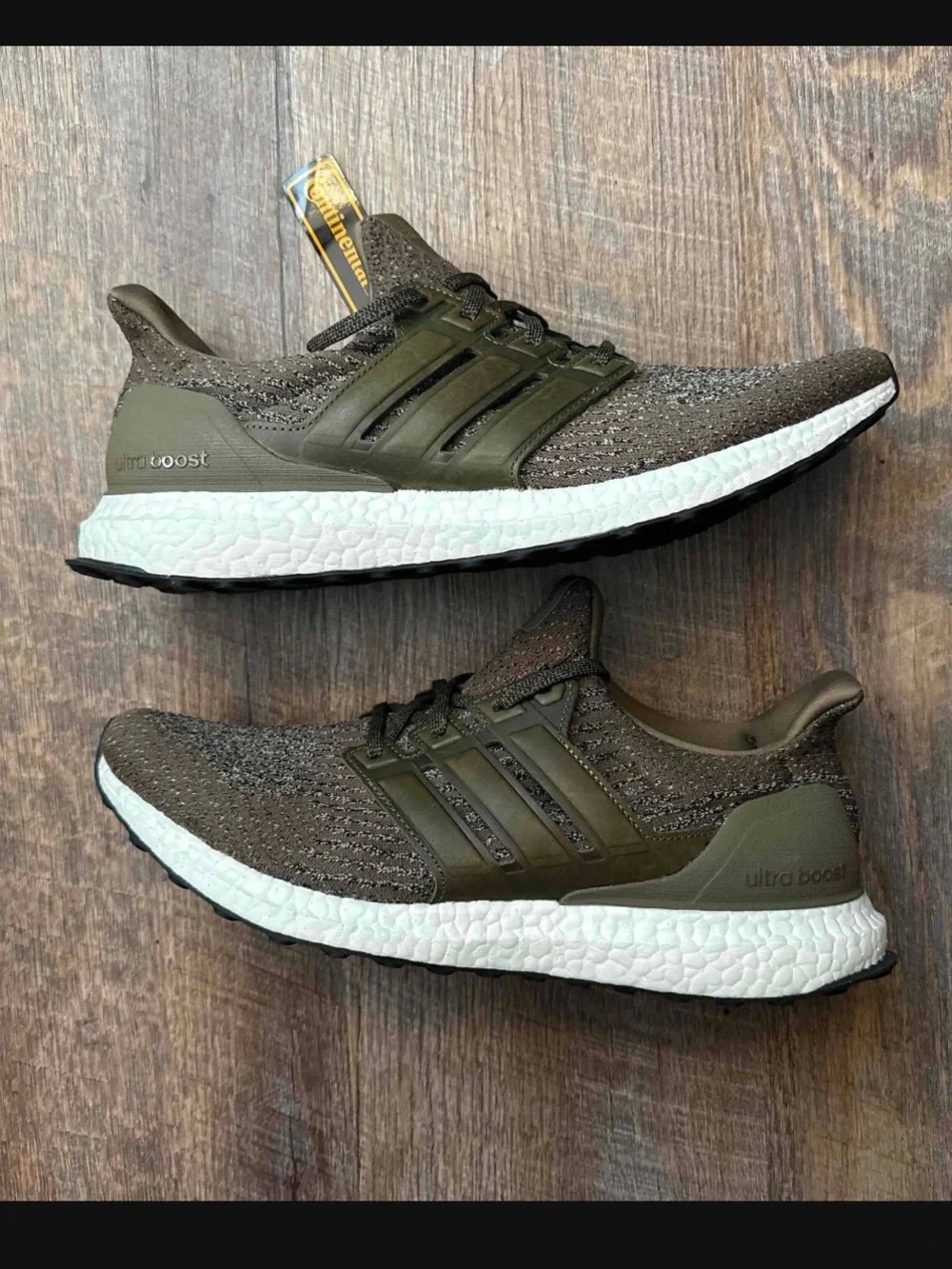 Adidas UltraBoost 3.0 Trace Olive Cargo Green Men’s Size 11 Sneakers Shoes S8201